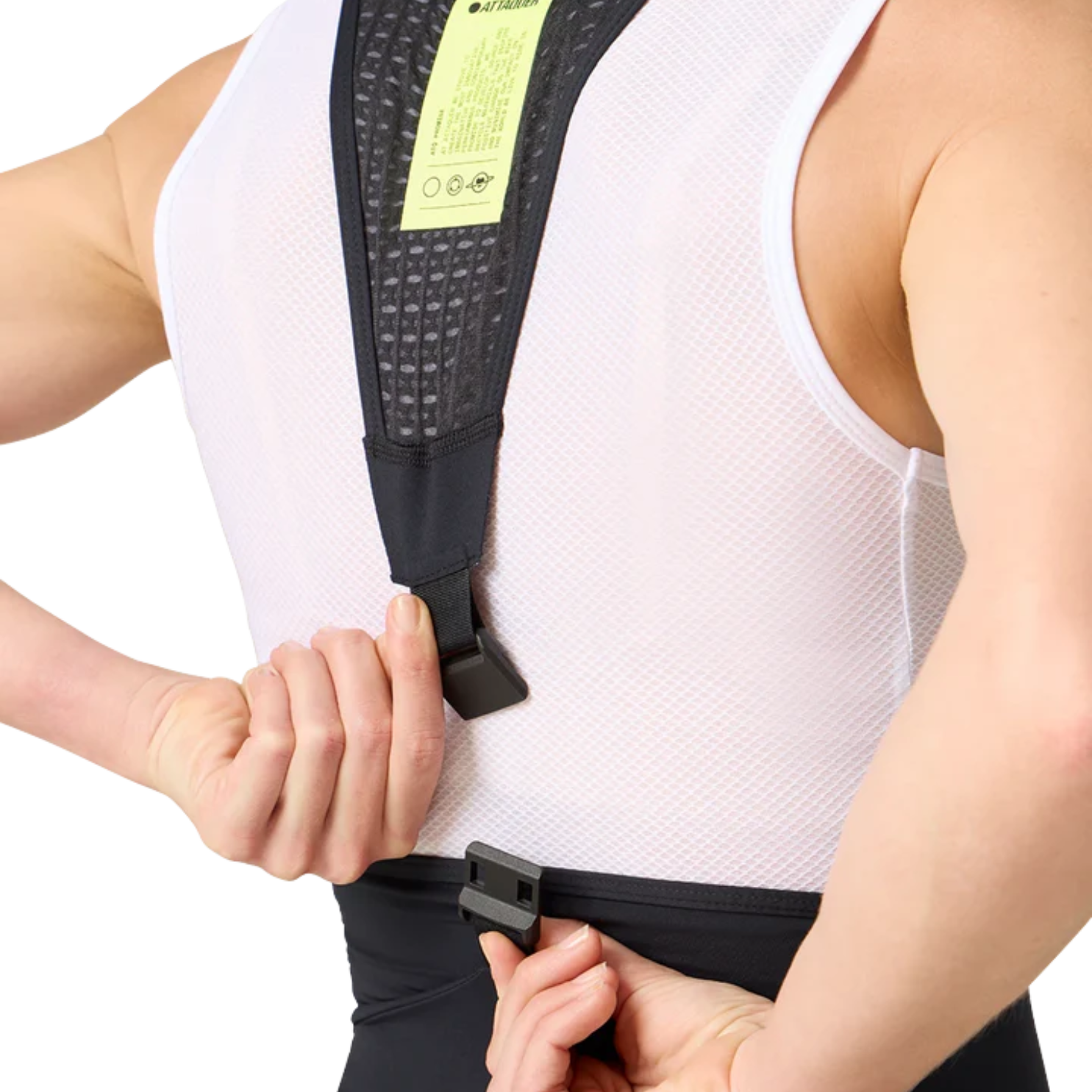 Attaquer Women's All Day Detachable Bib Short - Black
