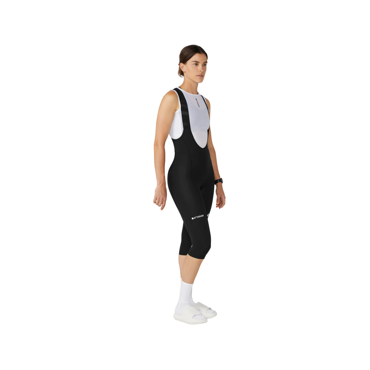 Attaquer Womens All Day 3/4 Bib - Black