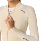 Attaquer Womens All Day Summer Long Sleeve Jersey - Eggshell