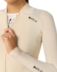 Attaquer Womens All Day Summer Long Sleeve Jersey - Eggshell