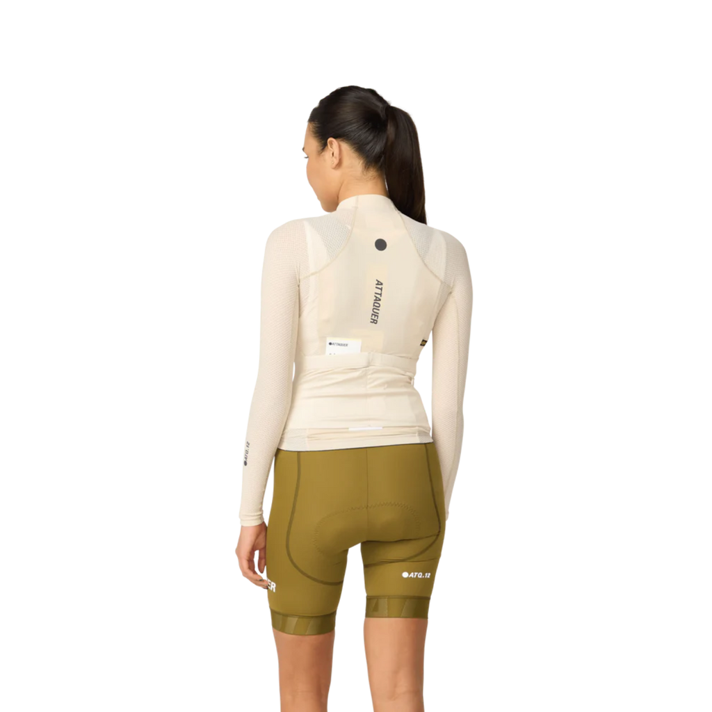 Attaquer Womens All Day Summer Long Sleeve Jersey - Eggshell