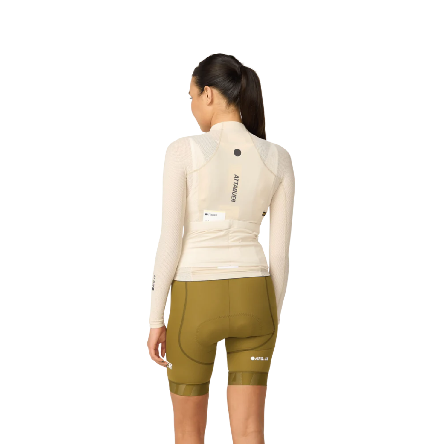 Attaquer Womens All Day Summer Long Sleeve Jersey - Eggshell