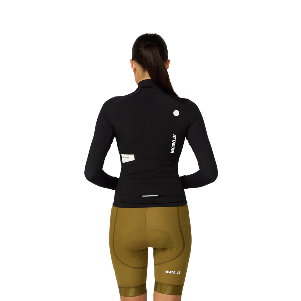 Attaquer Womens All Day Winter Long Sleeved Jersey - Black