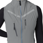Attaquer Womens Race Rain Gilet - Grey
