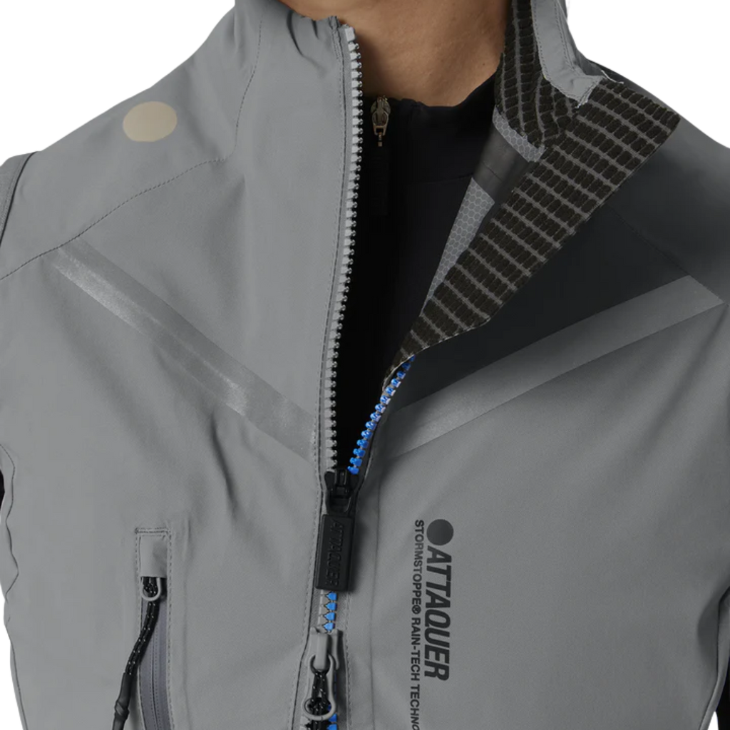 Attaquer Womens Race Rain Gilet - Grey