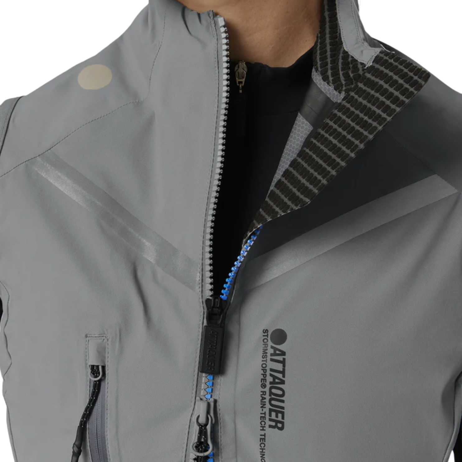 Attaquer Womens Race Rain Gilet - Grey