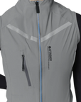 Attaquer Womens Race Rain Gilet - Grey