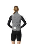 Attaquer Womens Race Rain Gilet - Grey
