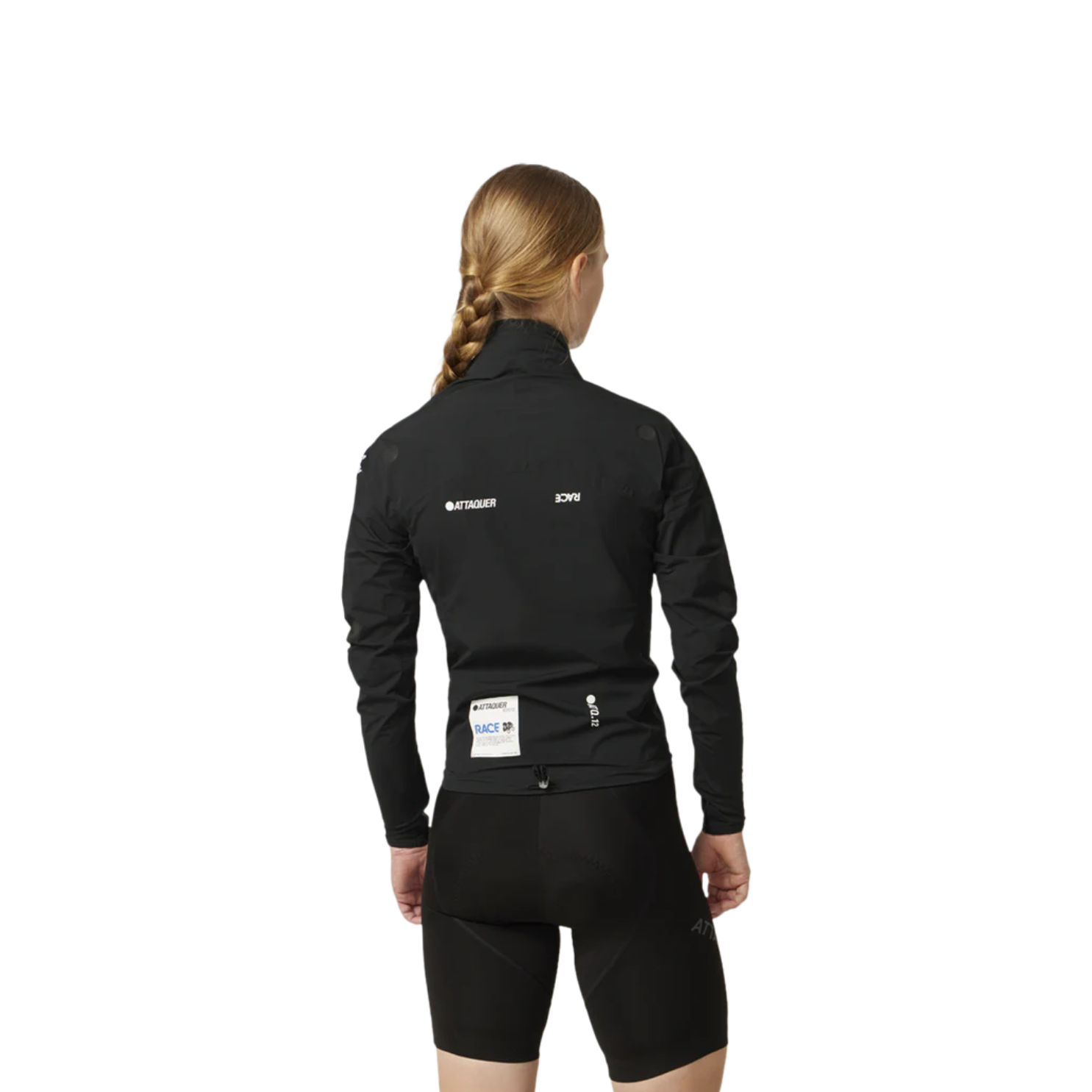 Attaquer Womens Race Rain Jacket - Black