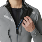 Attaquer Womens Race Rain Jacket - Grey