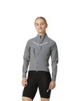 Attaquer Womens Race Rain Jacket - Grey