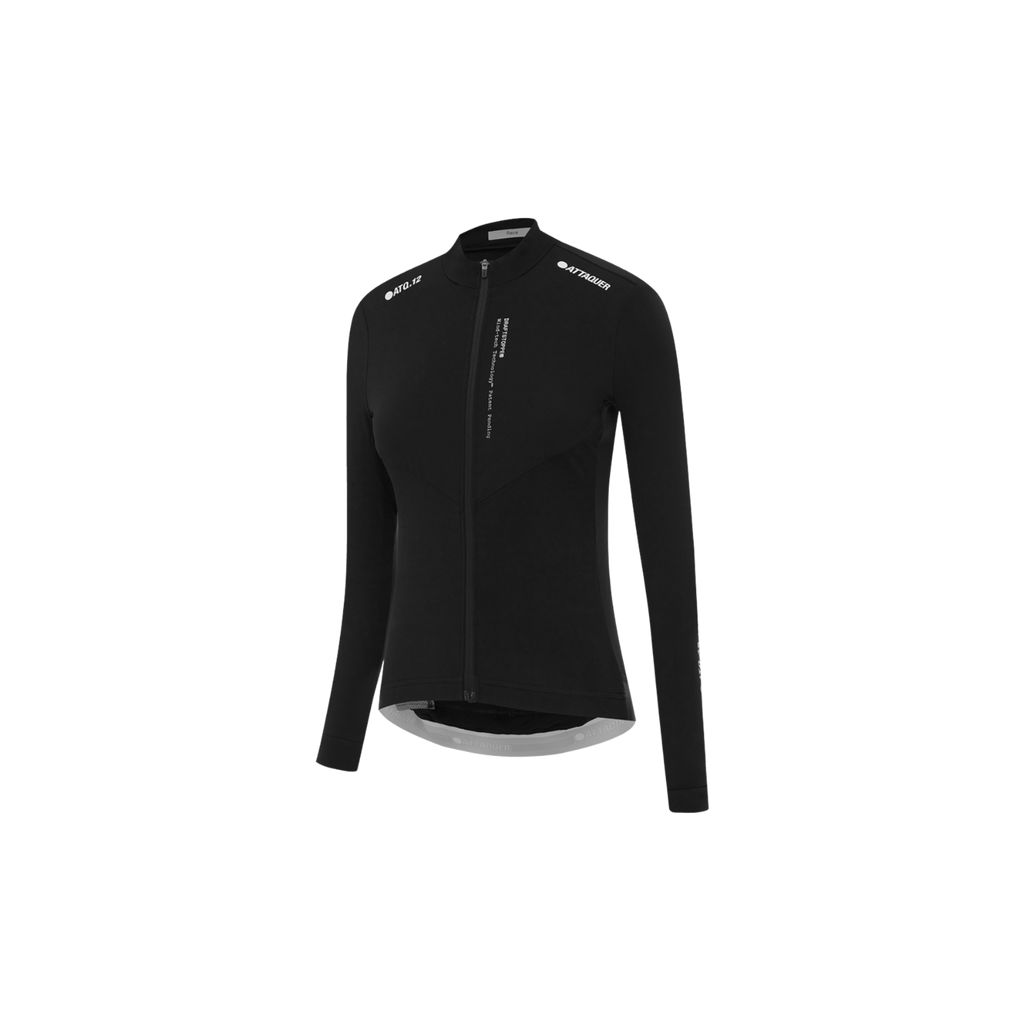 Attaquer Womens Race Winter Longsleeve Jersey - Black