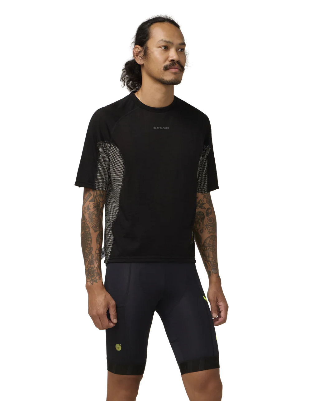 Attaquer Merino Tech Tee - Black