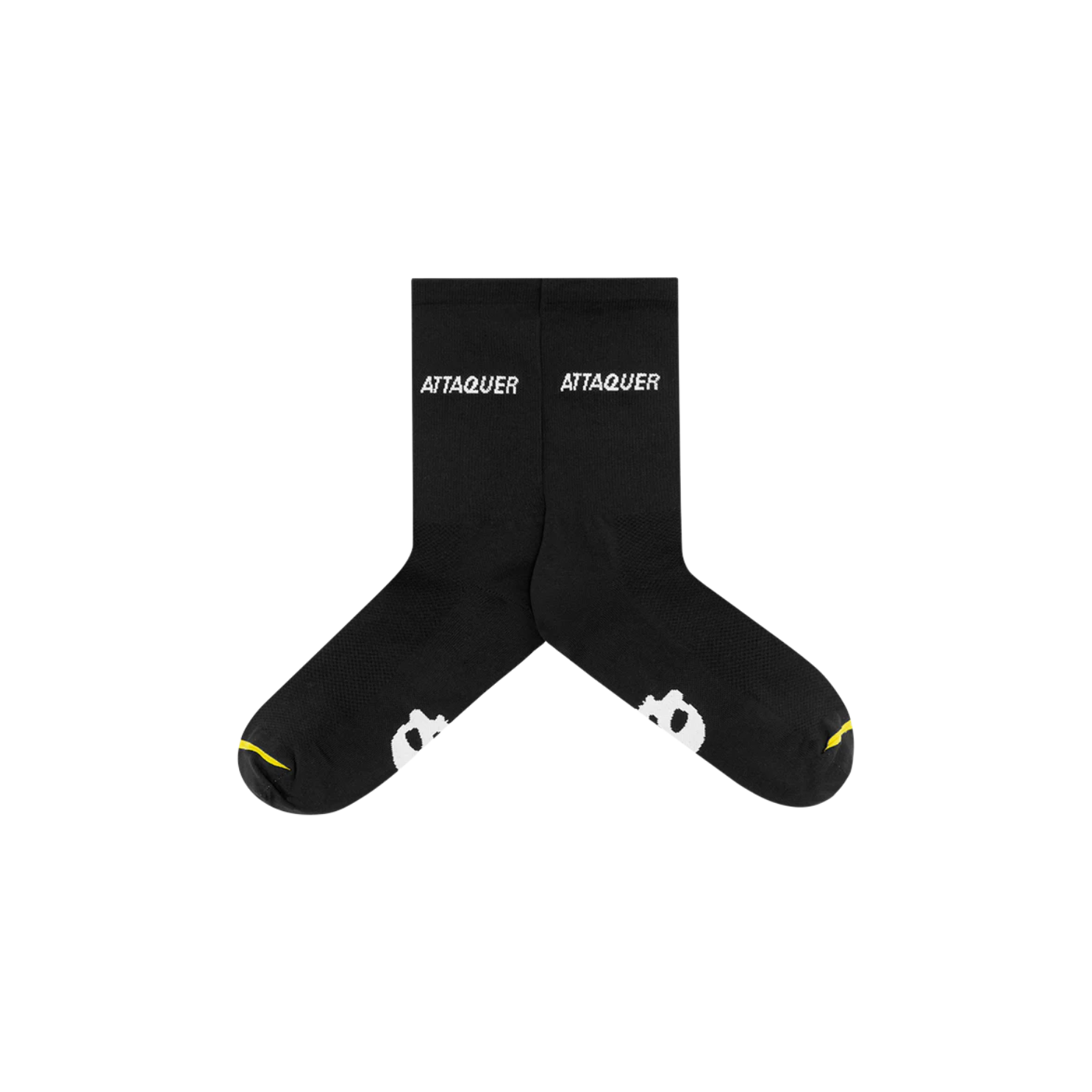 Attaquer All Day Sock Side Logo - Black