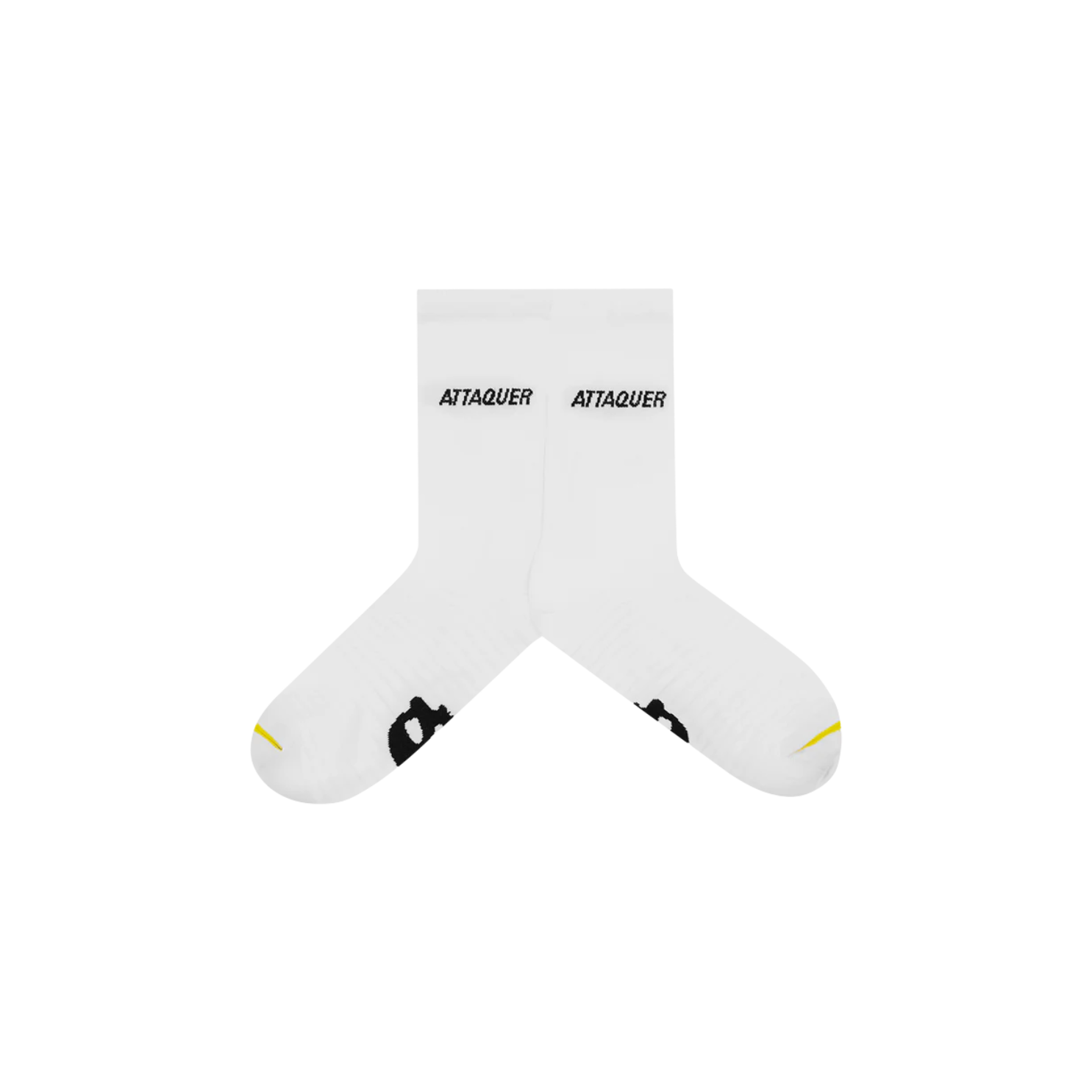 Attaquer All Day Sock Side Logo - White
