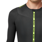 Attaquer ULTRA+ Aero Long Sleeved Jersey - Anthracite/Acid Lime