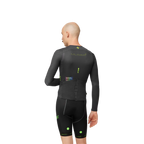 Attaquer ULTRA+ Aero Long Sleeved Jersey - Anthracite/Acid Lime