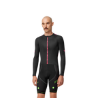 Attaquer ULTRA+ Aero Long Sleeved Jersey - Black/Neon Pink