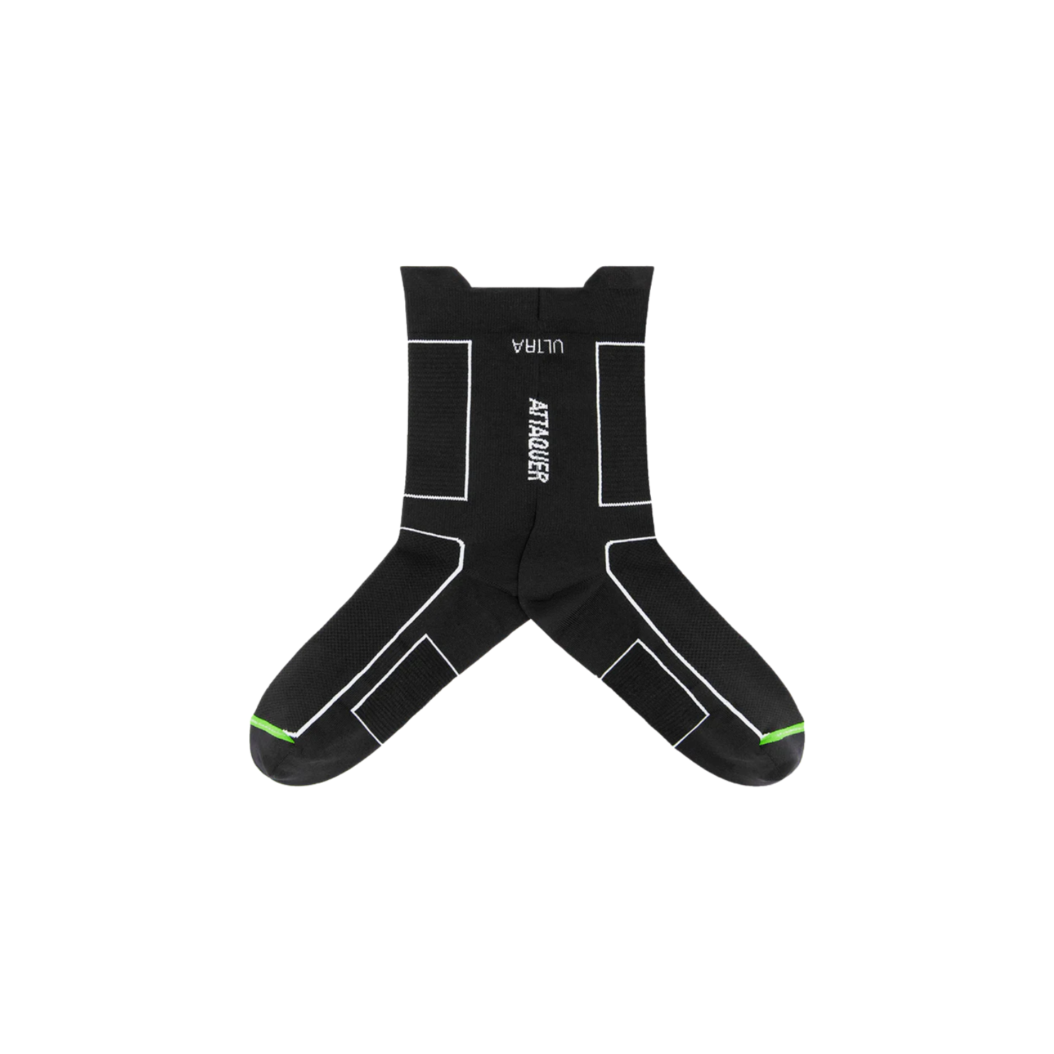 Attaquer Ultra Aero 袜子 Block - 黑色