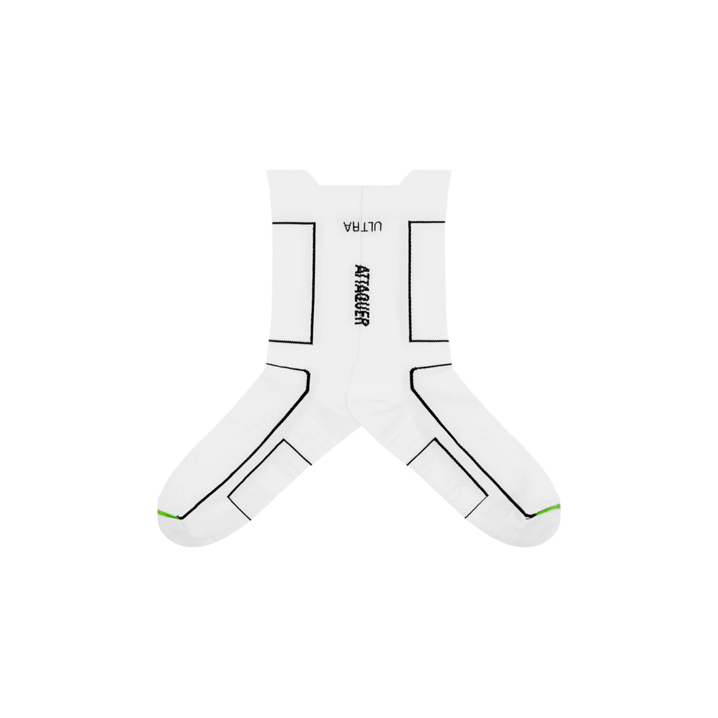 Attaquer Ultra Aero Socks Block - White