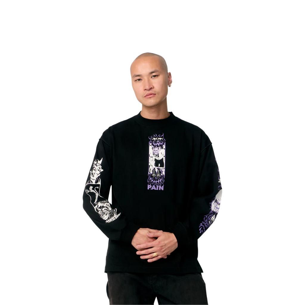 Attaquer x 跳绳长袖T恤 - 疼痛