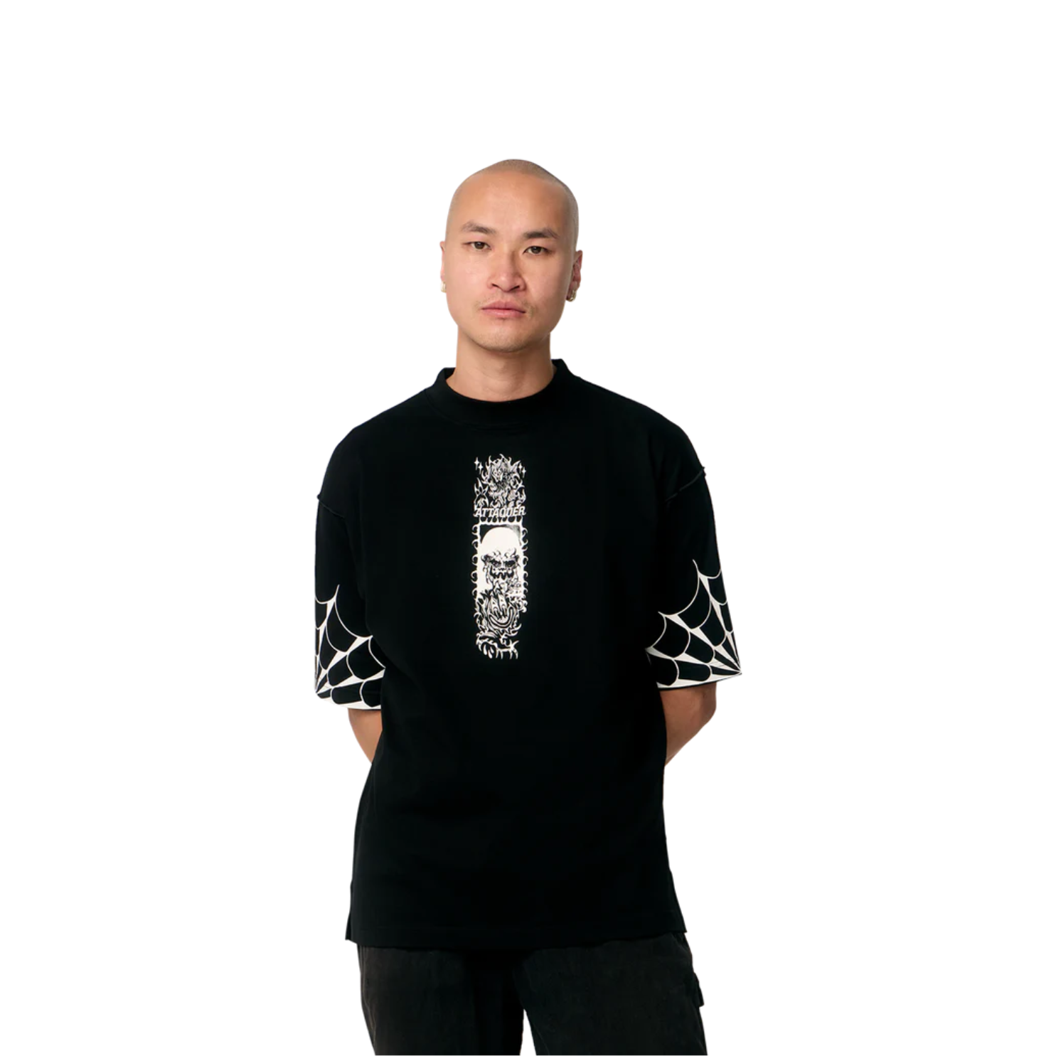 Attaquer x 跳绳 T 恤 - 网眼