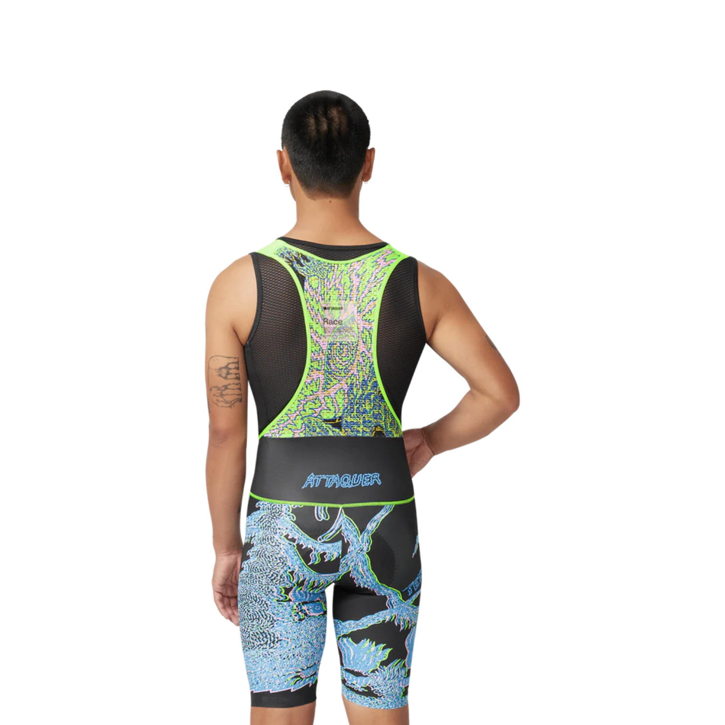 Attaquer x Tetsunori 竞赛号码布 - 3D 景观