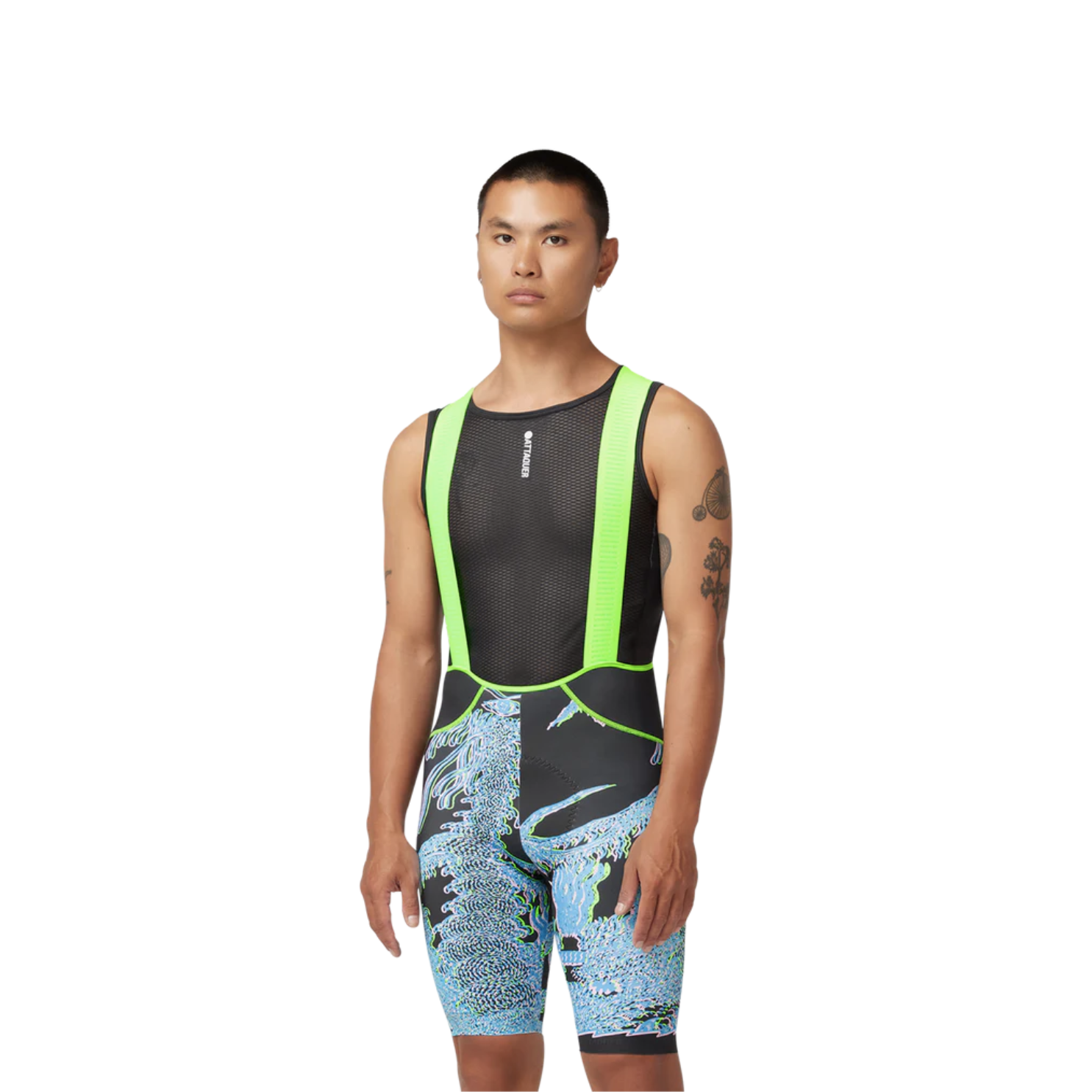 Attaquer x Tetsunori 竞赛号码布 - 3D 景观