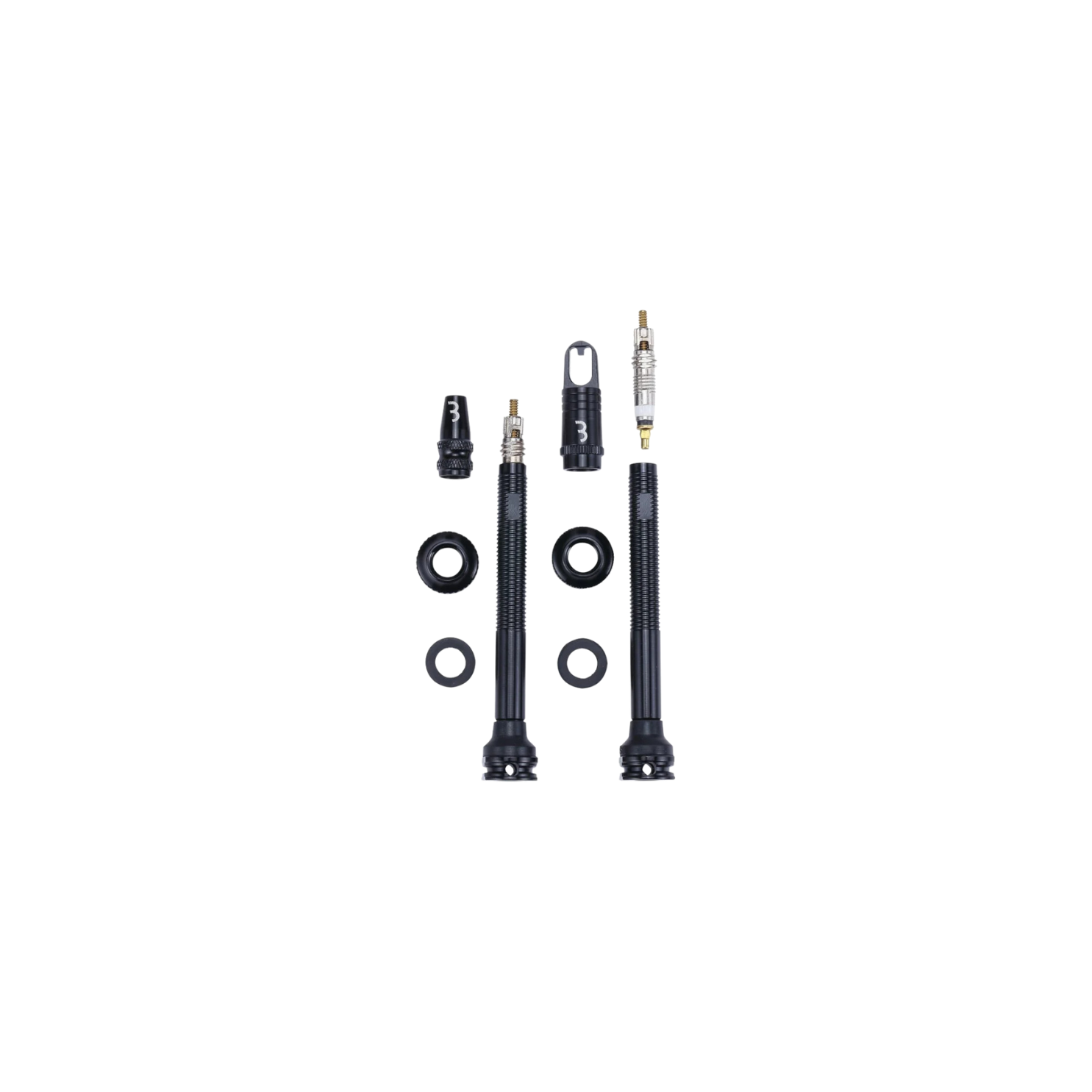 BBB AL Tubeless Valve Kit - 60mm