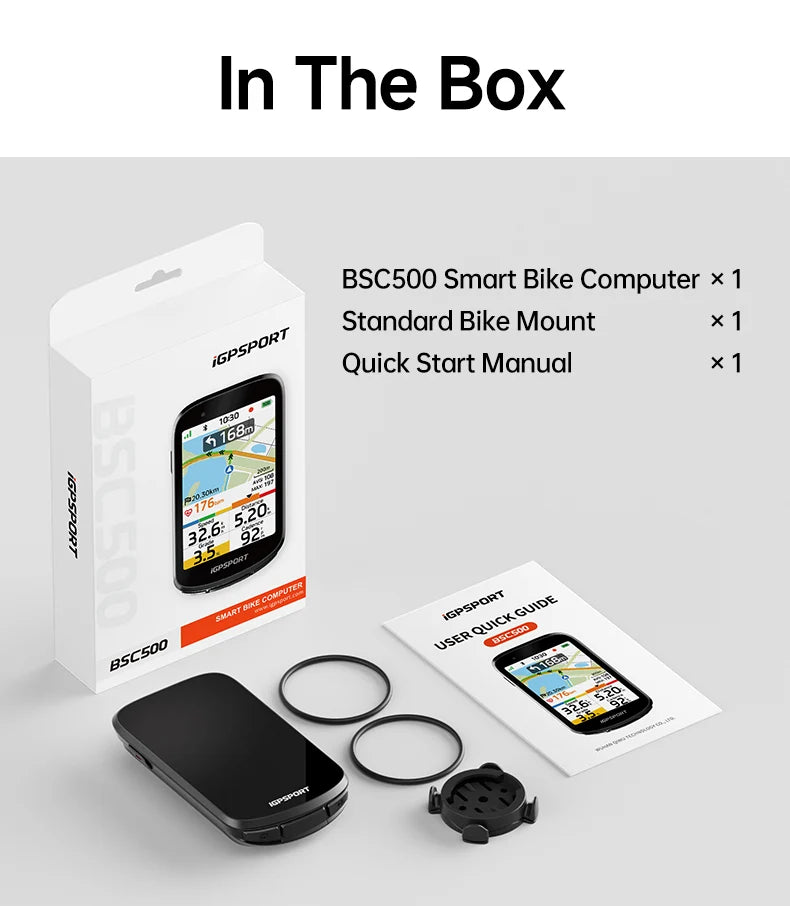 iGPSPORT BSC500 GPS Cycling Computer