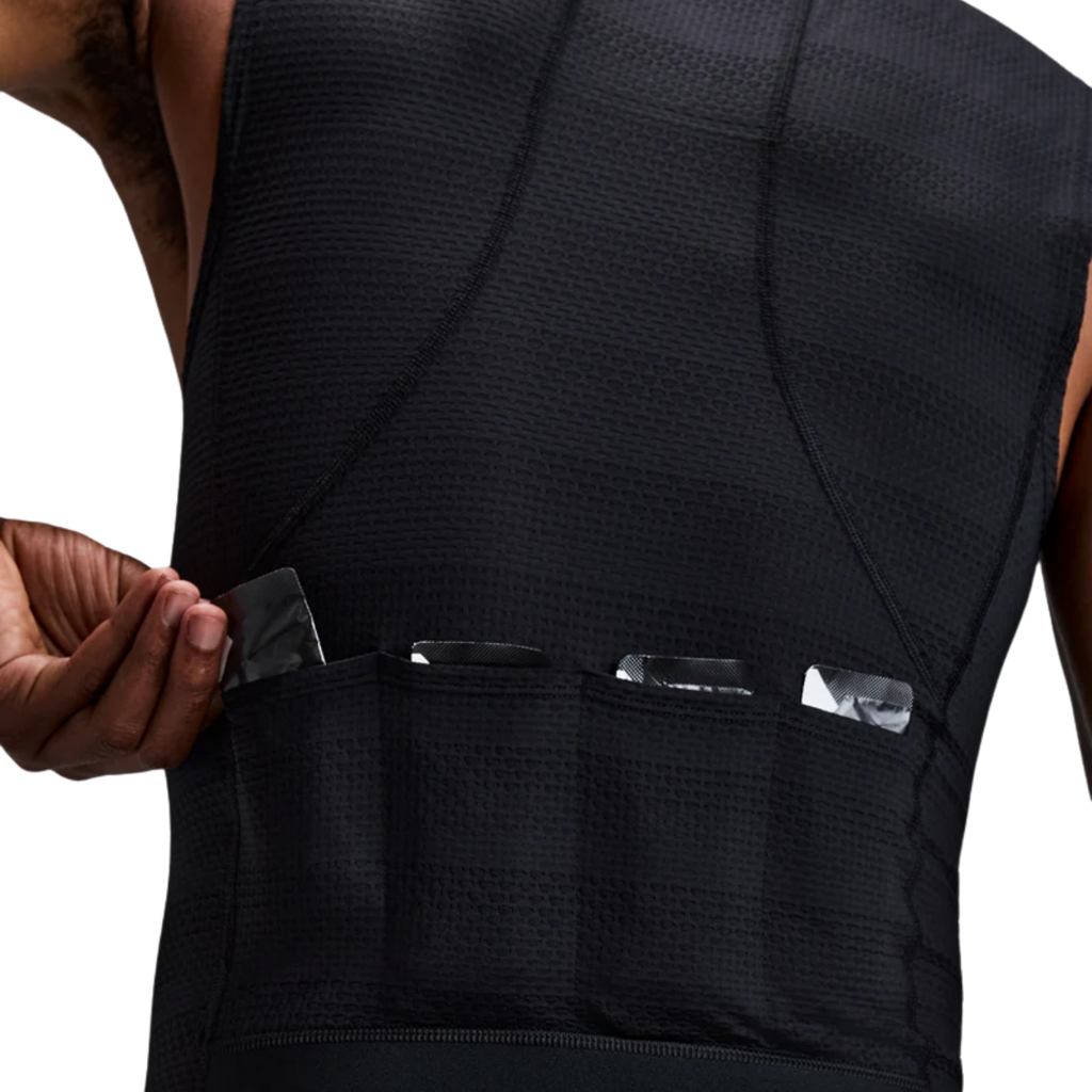 Bandit Running AirKnit™ Distance Sleeveless Zip - Black