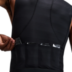 Bandit Running AirKnit™ Distance Sleeveless Zip - Black