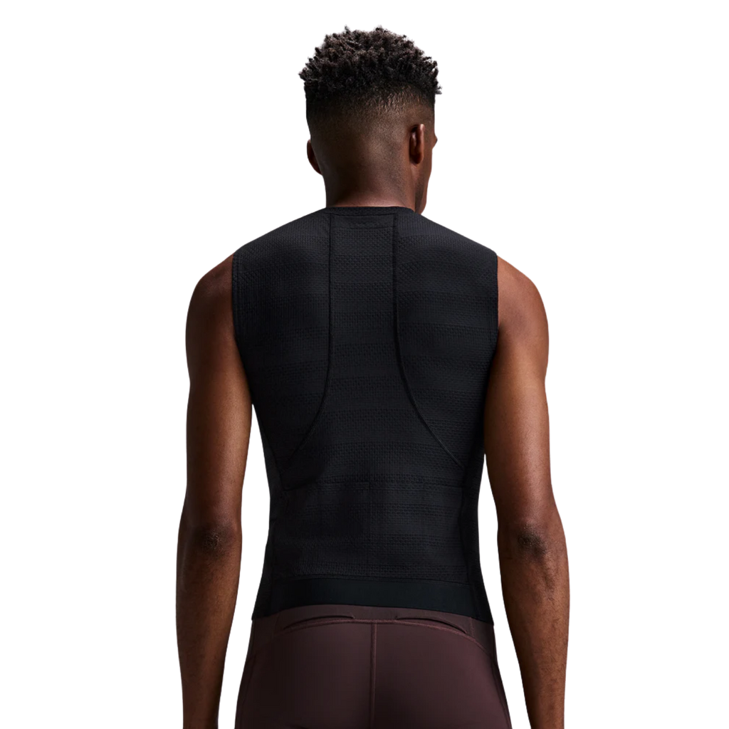 Bandit Running AirKnit™ Distance Sleeveless Zip - Black
