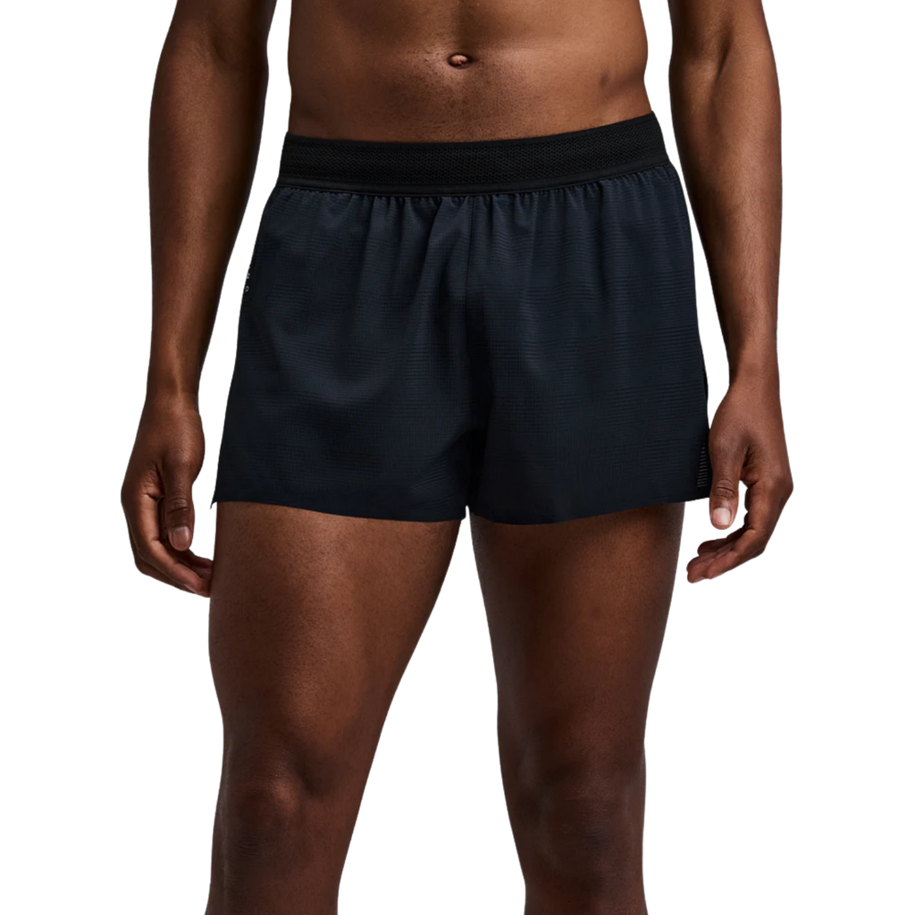 Bandit Running CoolGrid™ 3" Split Short - Black