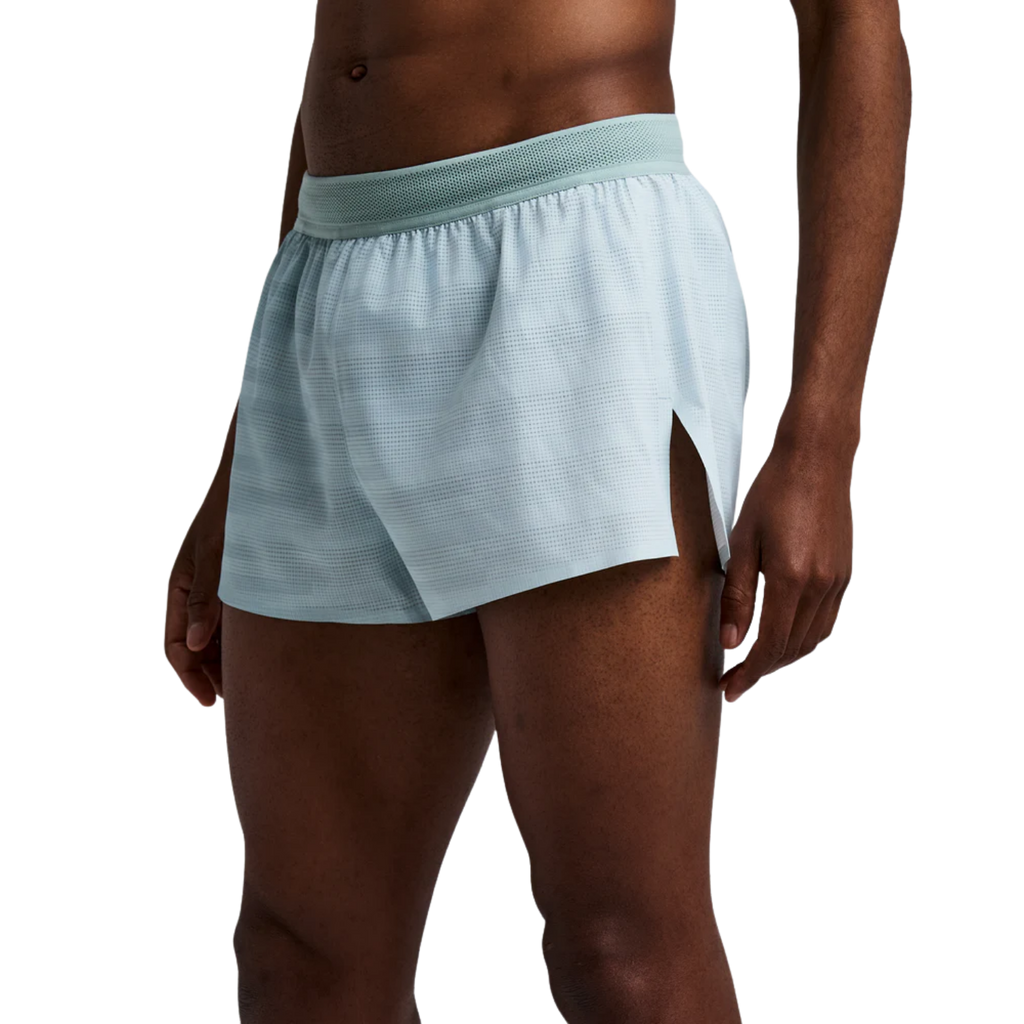 Bandit Running CoolGrid™ 3" Split Short - Uneven Gradient/Lagoon Mist