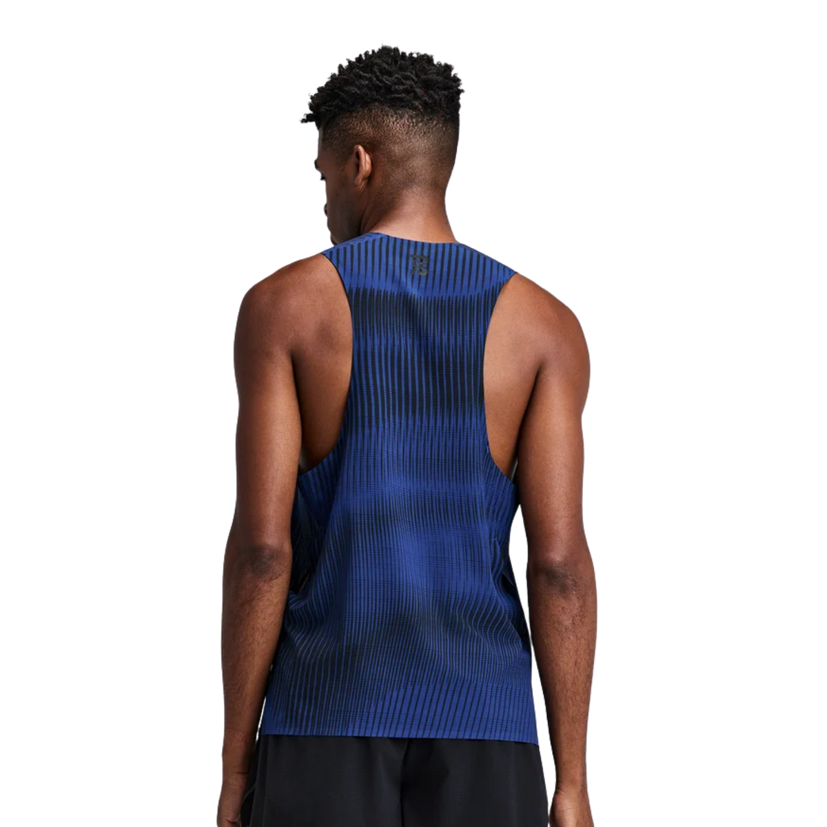 Bandit Running CoolGrid™ Distance Singlet with Flopack™ - Bauhaus Blue