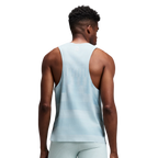 Bandit Running CoolGrid™ Training Singlet with Flopack™ - Growing Grid/Lagoon Mist