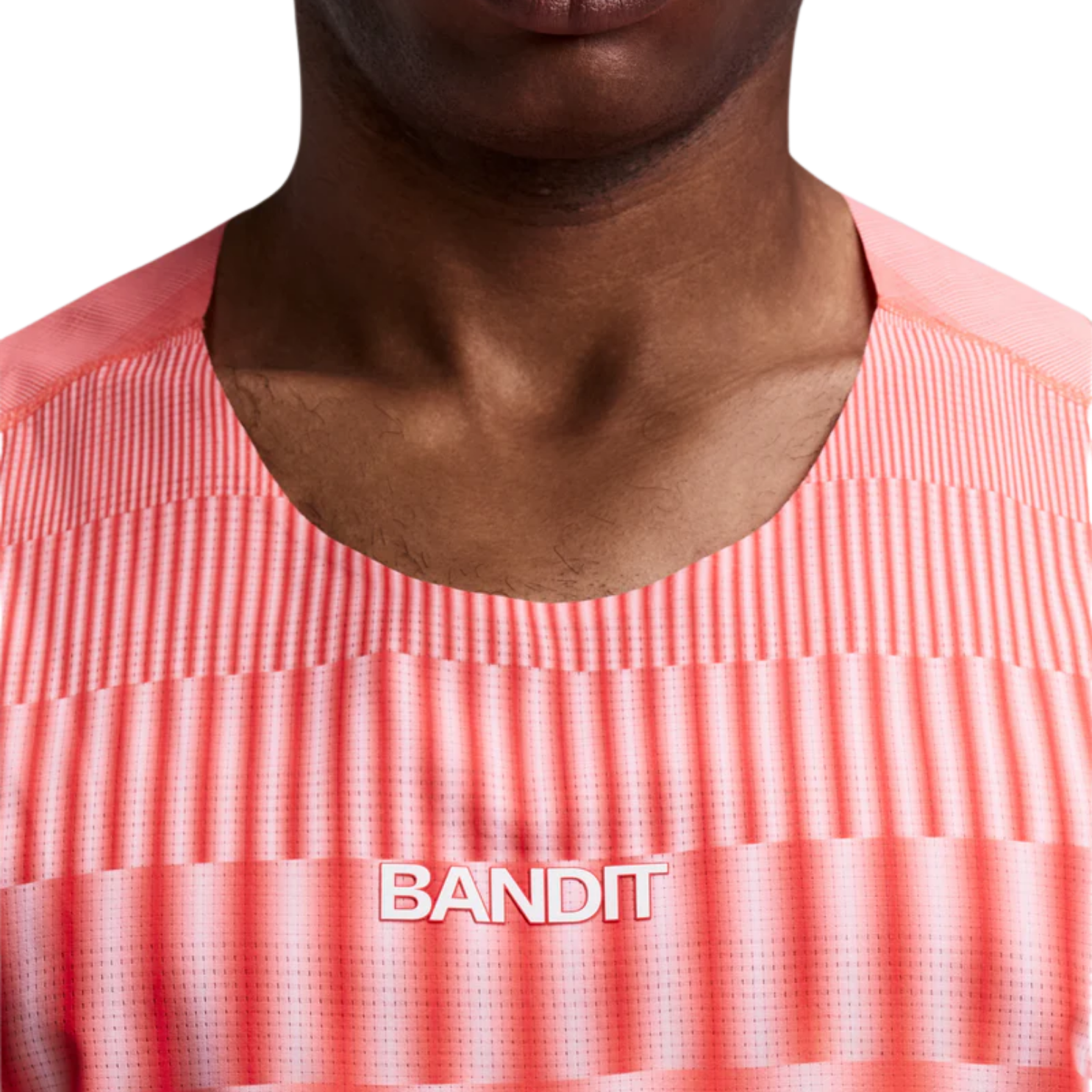 Bandit Running CoolGrid™ Training Singlet with Flopack™ - Growing Grid/Poppy
