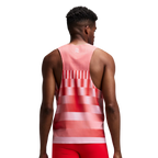 Bandit Running CoolGrid™ Training Singlet with Flopack™ - Growing Grid/Poppy