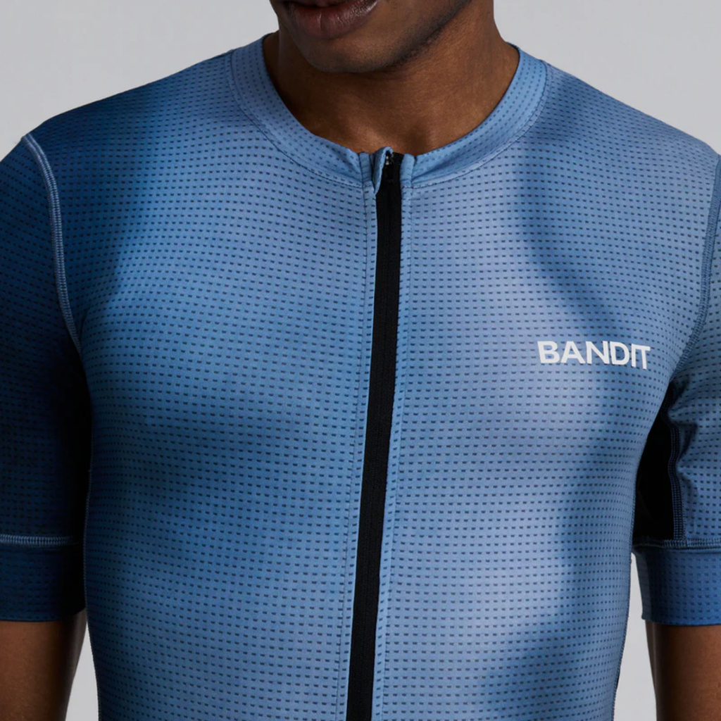 Bandit Running GeoMesh™ Race Top - Tranquil Blue