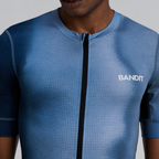 Bandit Running GeoMesh™ Race Top - Tranquil Blue