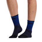Bandit Running Lite Run™ Quarter Sock - Bauhaus Blue (2 Pack)