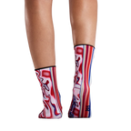 Bandit Running Lite Run™ Quarter Sock - Melted Stripe Gradient (2 Pack)