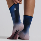 Bandit Running Lite Run™ Ribbed Quarter Socks - Flow State/Aegean Multi - 2 Pack