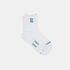 Bandit Running Lite Run™ Ribbed Quarter Socks - Tranquil Blue - 2 Pack