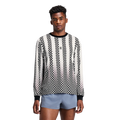 Bandit Running Men's Micromesh™ Long Sleeve - Checkerboard Stripe