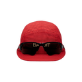 Bandit Running Nylon Run Hat with Sunglasses Holder - Oxide Red/Signal Red