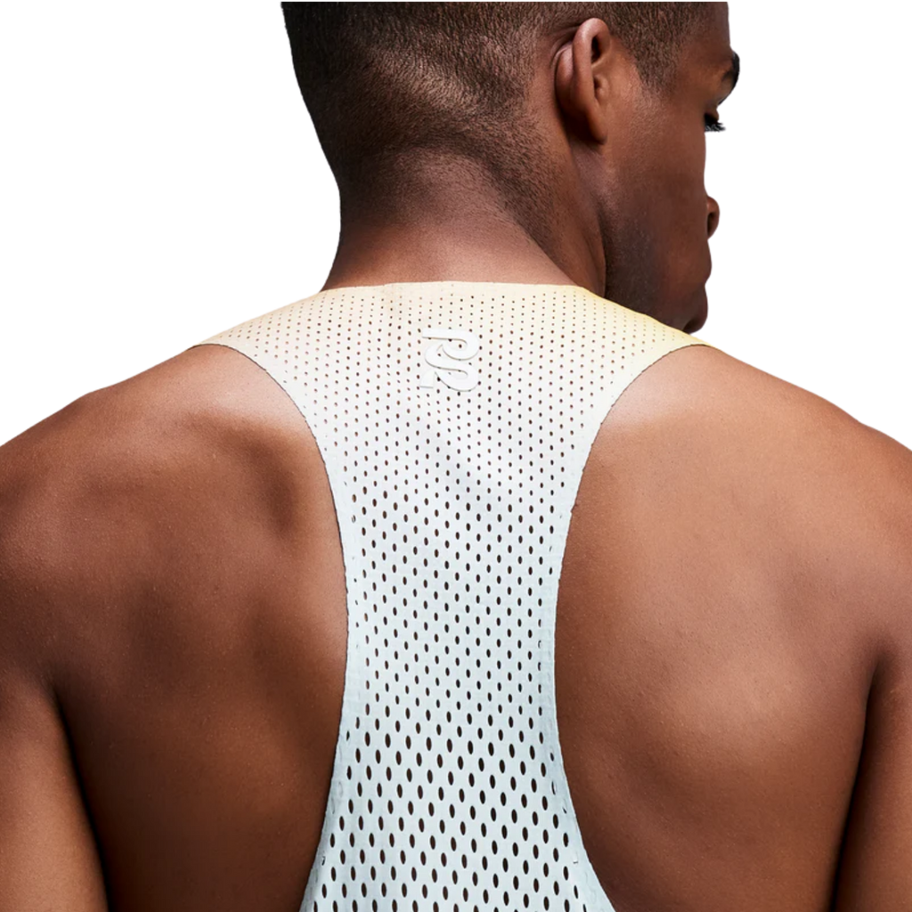 Bandit Running Shredder™ Race Singlet with Flopack™ - Lagoon Multi