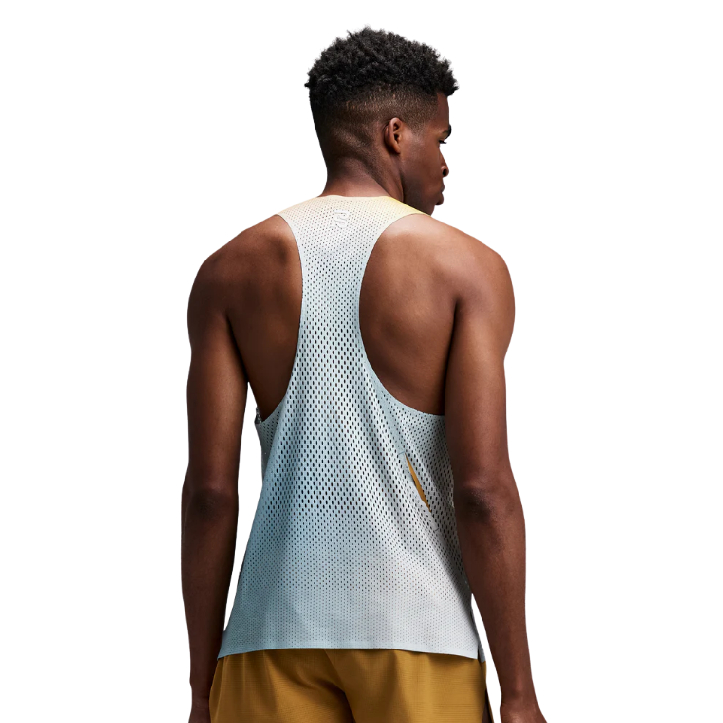 Bandit Running Shredder™ Race Singlet with Flopack™ - Lagoon Multi