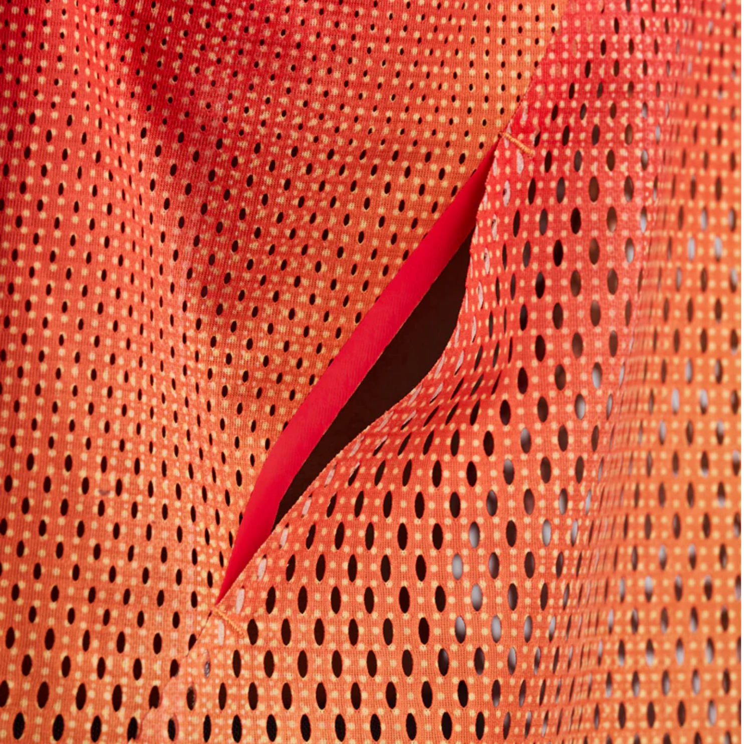 Bandit Running Shredder™ Race Singlet with Flopack™ - Linear Gradient/Poppy Copal